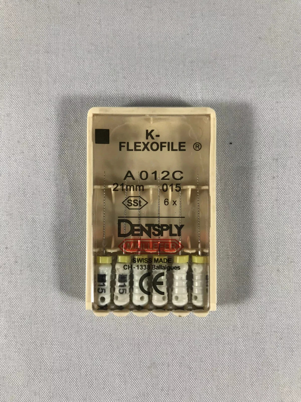 Dentsply Maillefer K-Flexo SS file Endodontic 21mm All sizes – 60 files/pk