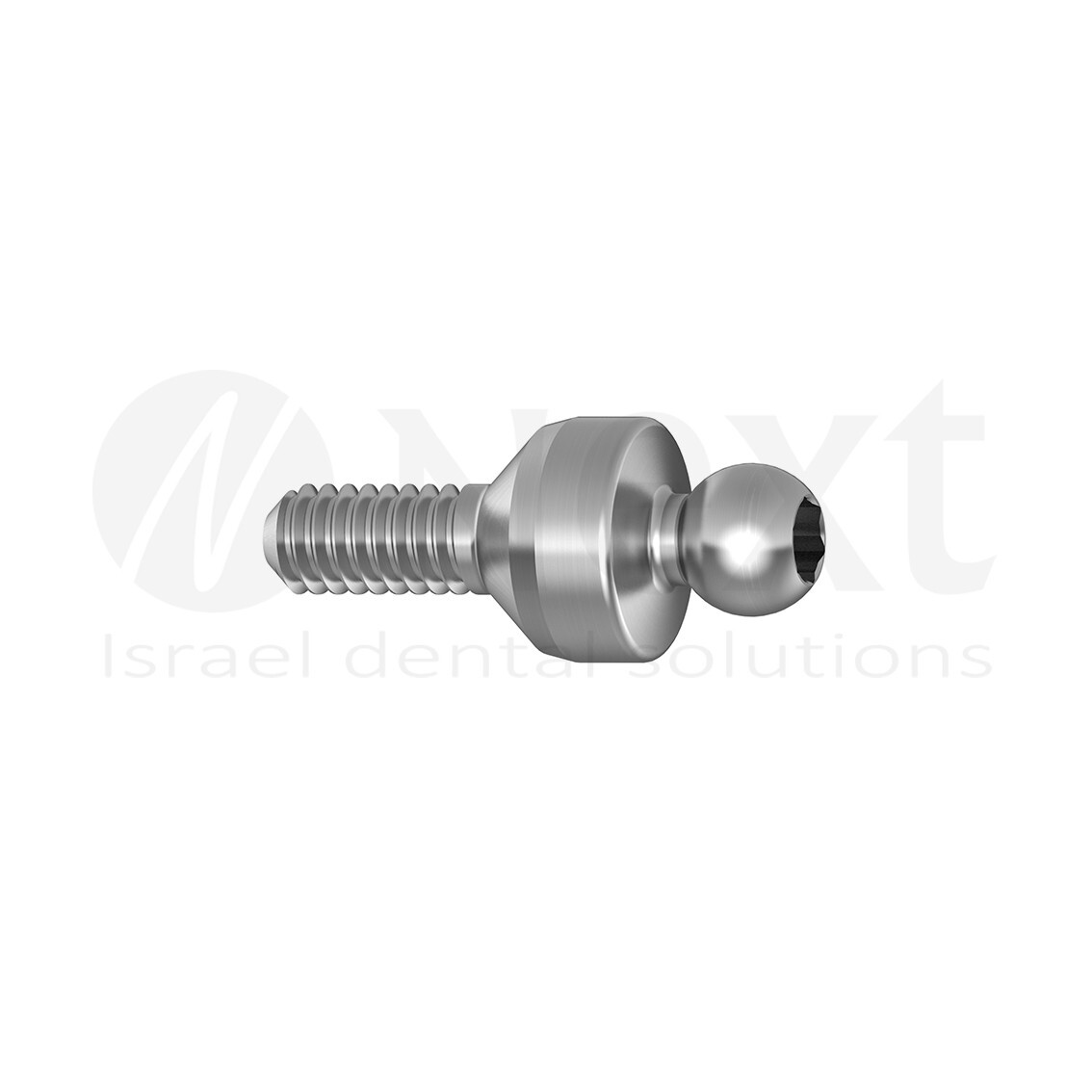 Lot x 10 Dental ball attachment abutment internal hex titanium 0.5 – 6 mm