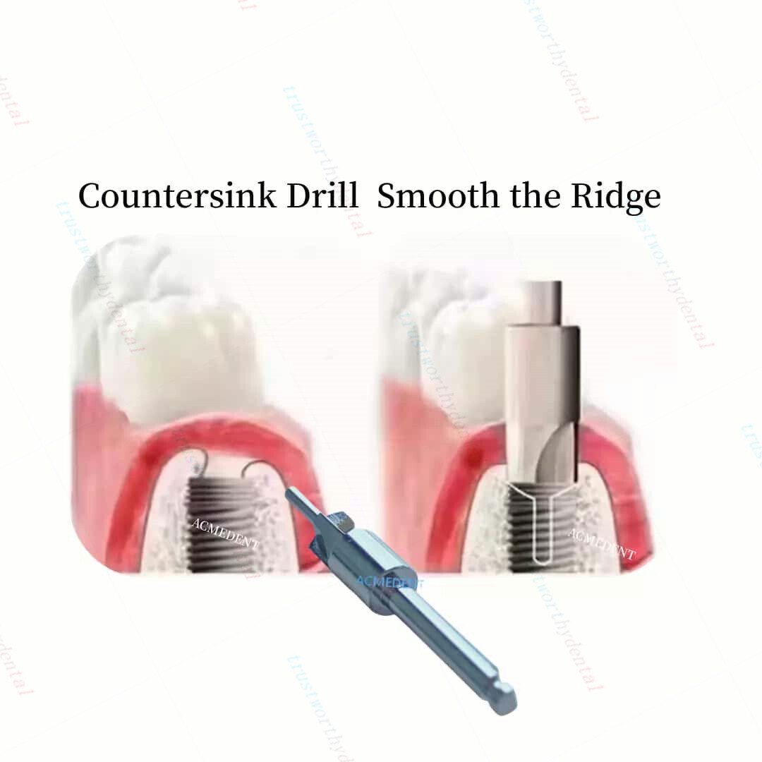 Dental Level Bone Profiler Remover Implant Shoulder Interfere Trimmer Drill