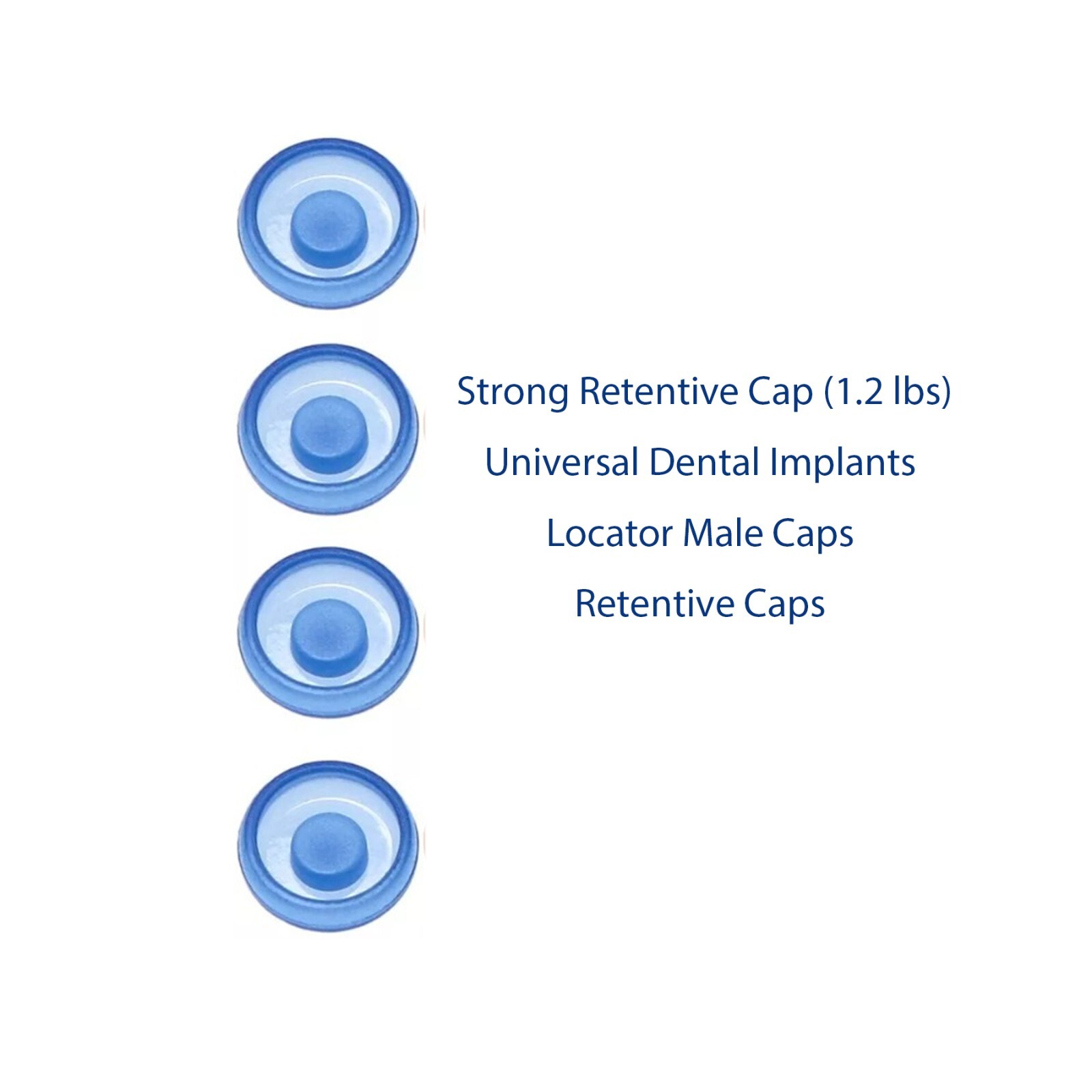 Locator Attachment Abutment for Straumann ITI BLT Implants Locator Male Cap Tool