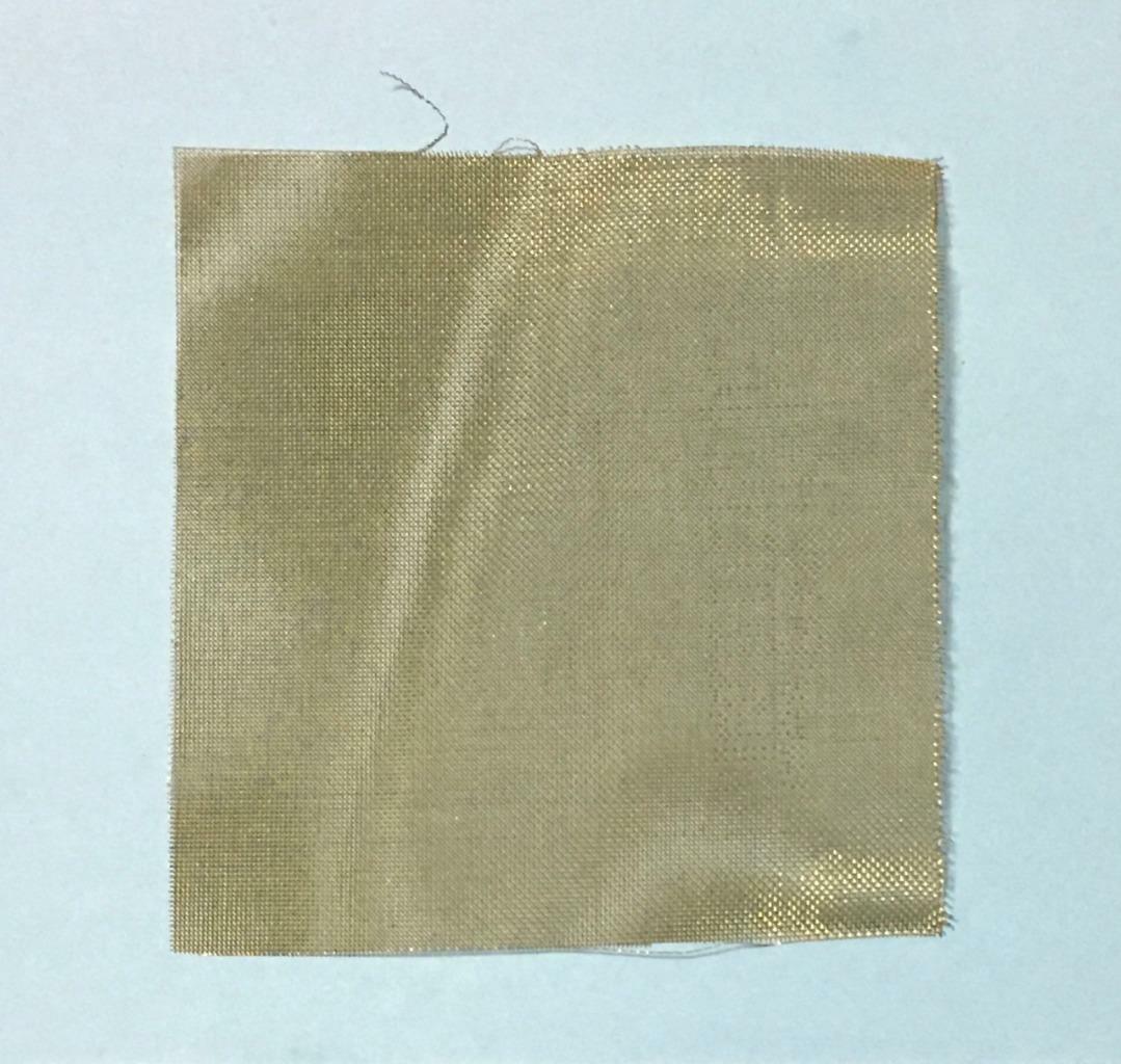 Lot of 4 BRASS WIRE MESH woven FABRIC CLOTH 6×6 inches (have larger)