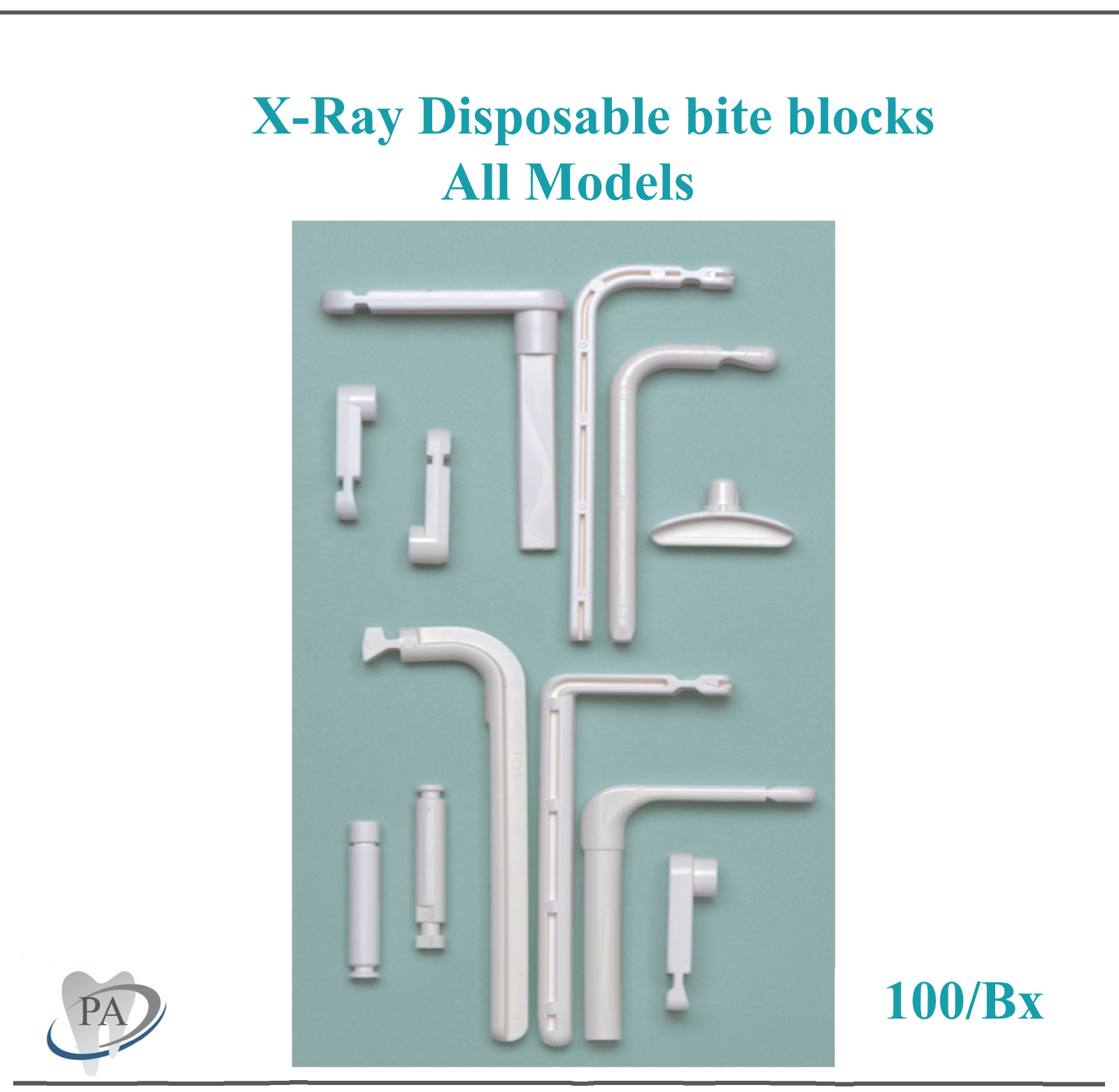 Panoramic X-Ray Machine Dispos-a-Bite Disposable Bite Blocks – #7090, #7060 7095