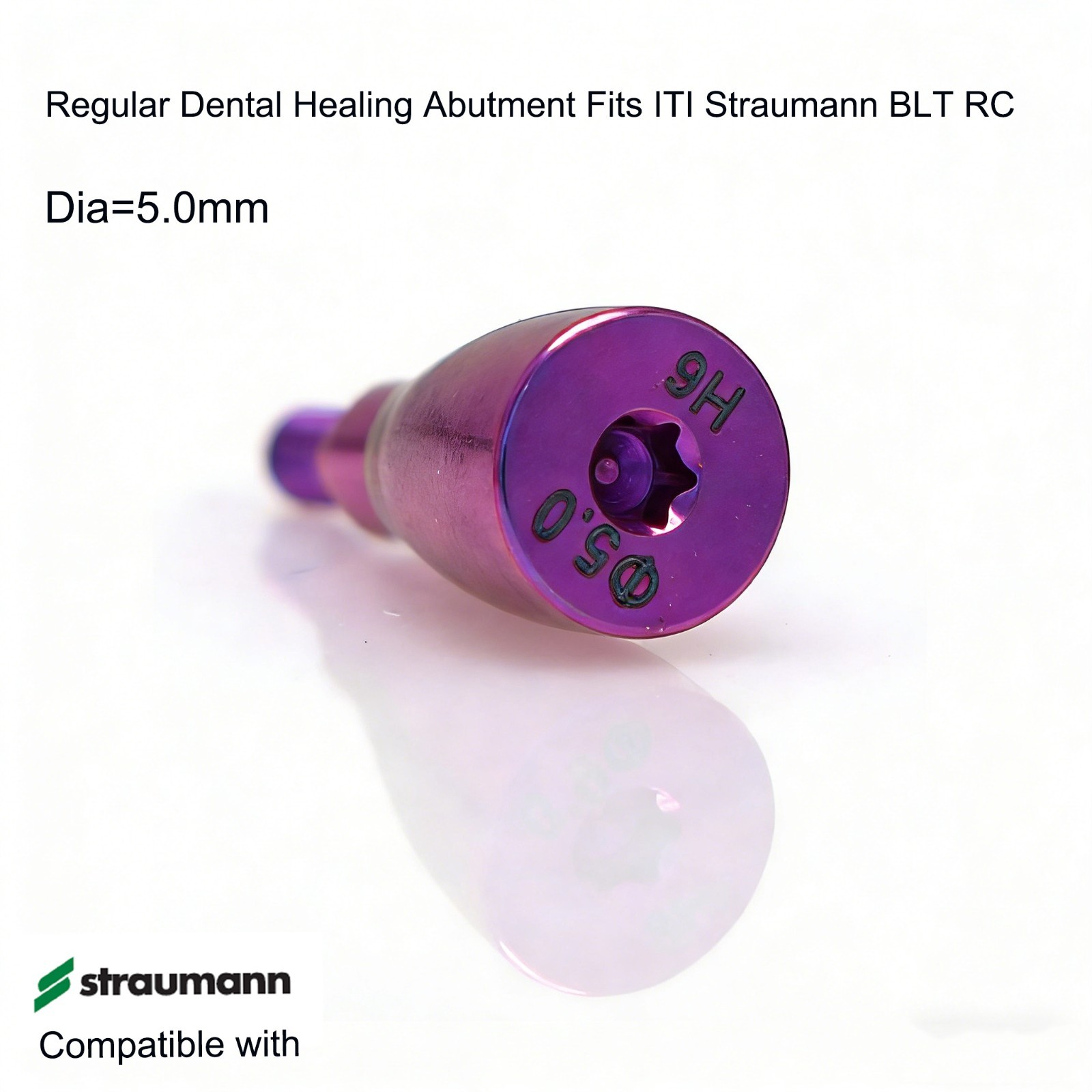 Dental Stage surgery Healing Abutment Cap Cover Screw Closure Fits ITI Straumann