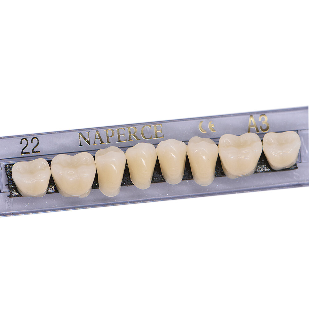 336Pc Dental Acrylic Resin Denture 22#A3 Full Set Teeth Upper Lower Shade Tooth