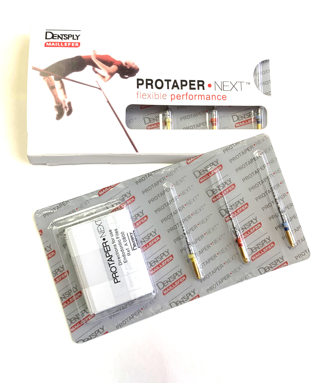 Dentsply Tulsa Protaper Next Assorted X1-X3 Files Dental Root Canal.