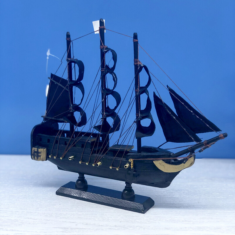 Bateau Miniature lucky k | Modèle de voilier en bois, modèle enfants cadeau
