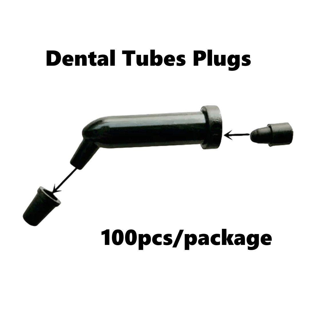 100Sets Dental Composite Resin Capsules Tubes Plug Gun Applicator Delivery Empty