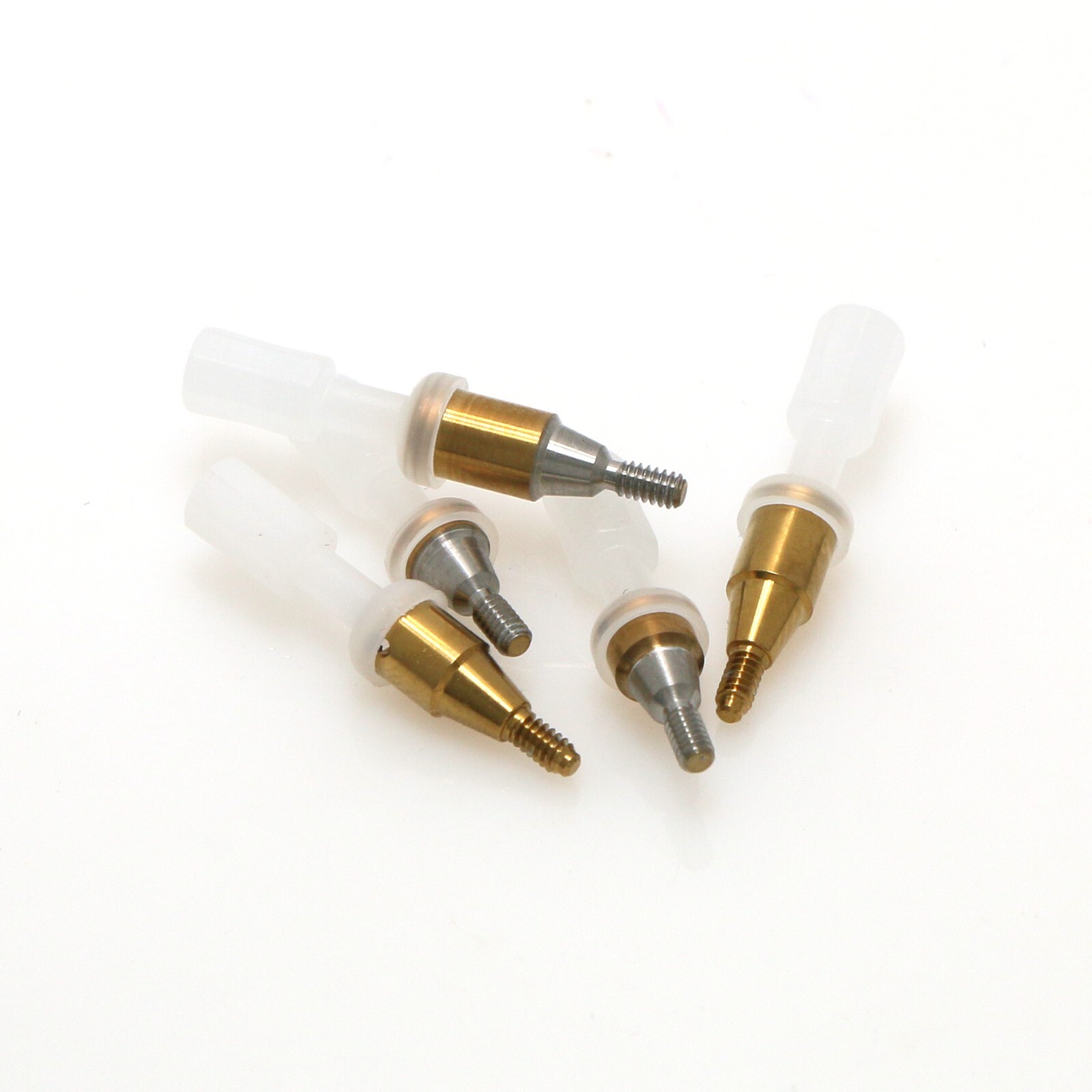 US Dental NP Overdenture Locator Abutment & Male Caps Fits Nobel Biocare Active