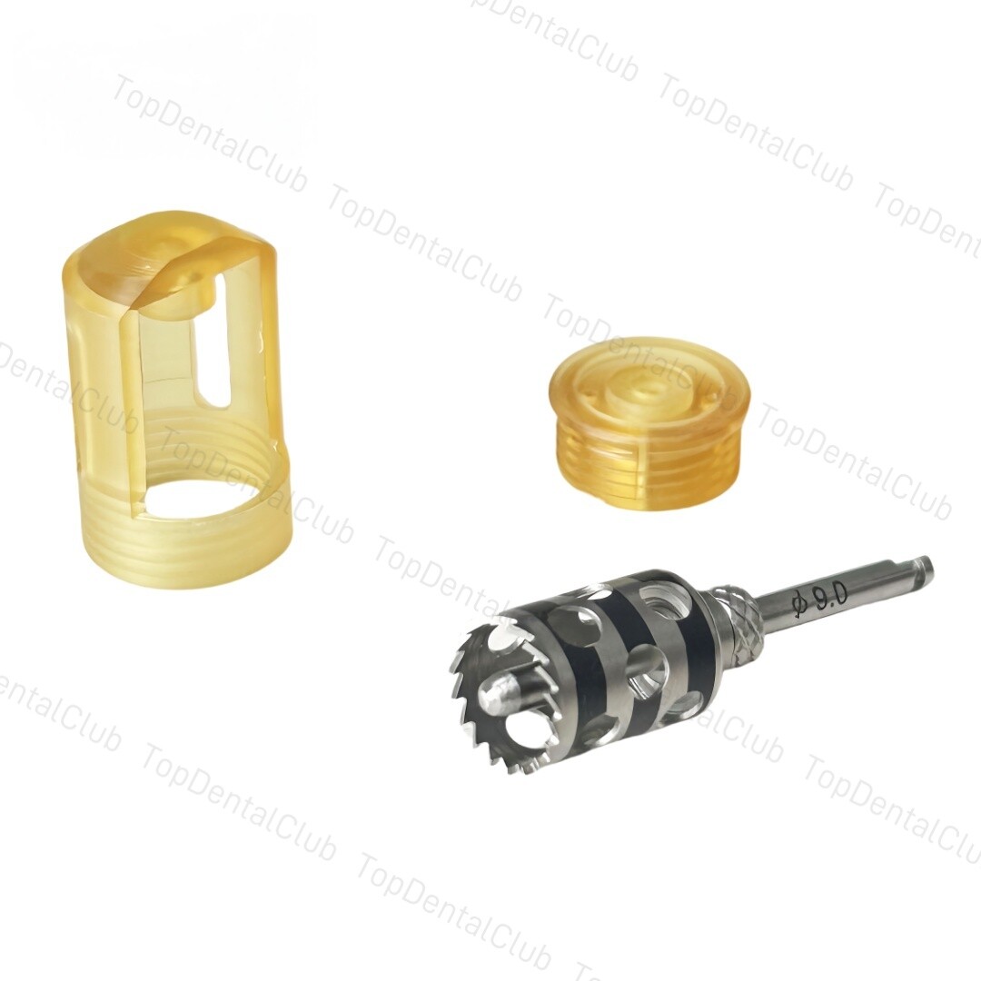Dental SLT Half Moon Shaped Harvest Drill Semilunar Technique Collector Bone