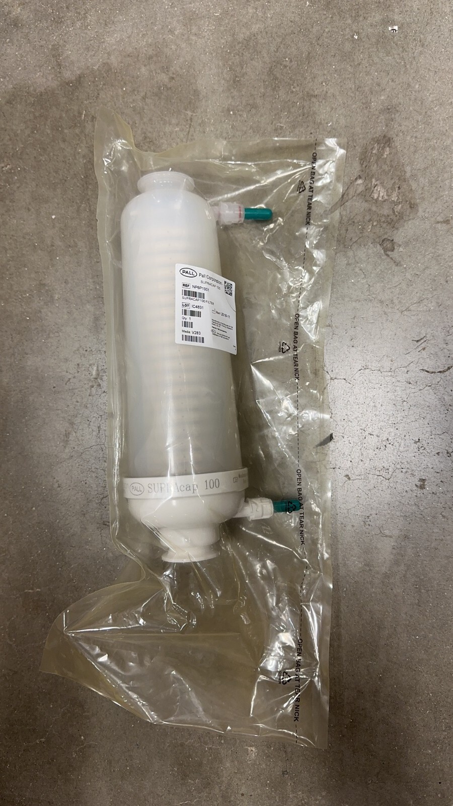 PALL NP6P1001 Supracap 100 depth filter capsule