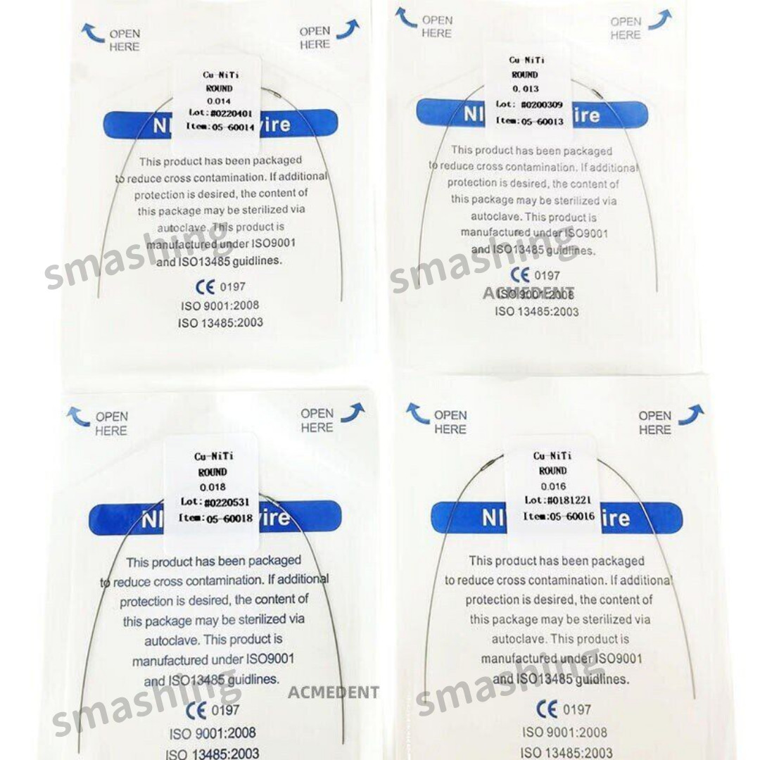 Dental Orthodontic Copper Cu-Niti Wires Arch Wires Rectangular Round Damon Stop