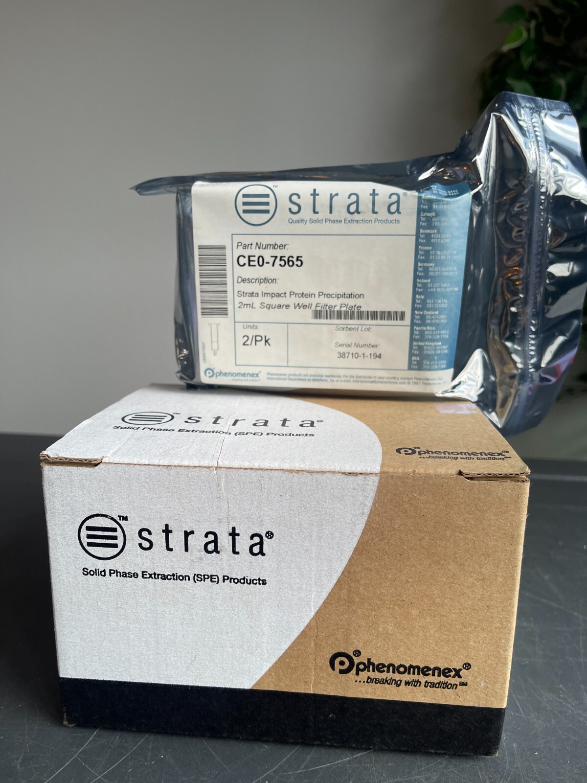 Phenomenex Strata Ce0-7565 Impact Protein Precipitation 2Ml Square PK / 2
