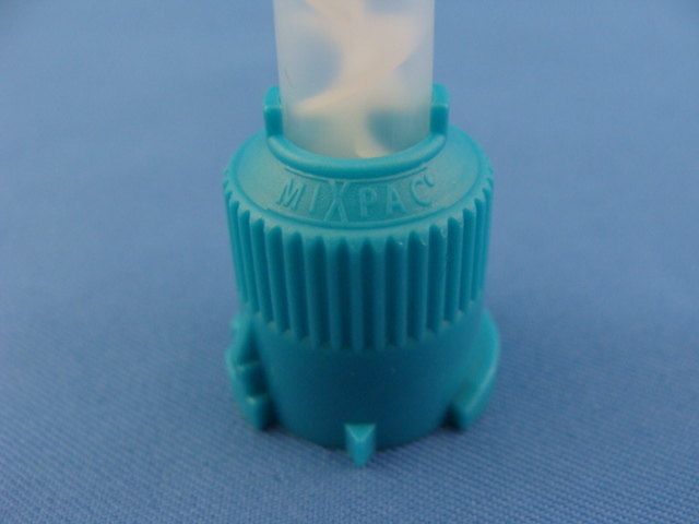 Genuine MIXPAC Dental Impression Mixing Tips 48 pcs Teal 6.5 mm 1:1 Ratio_MT131G