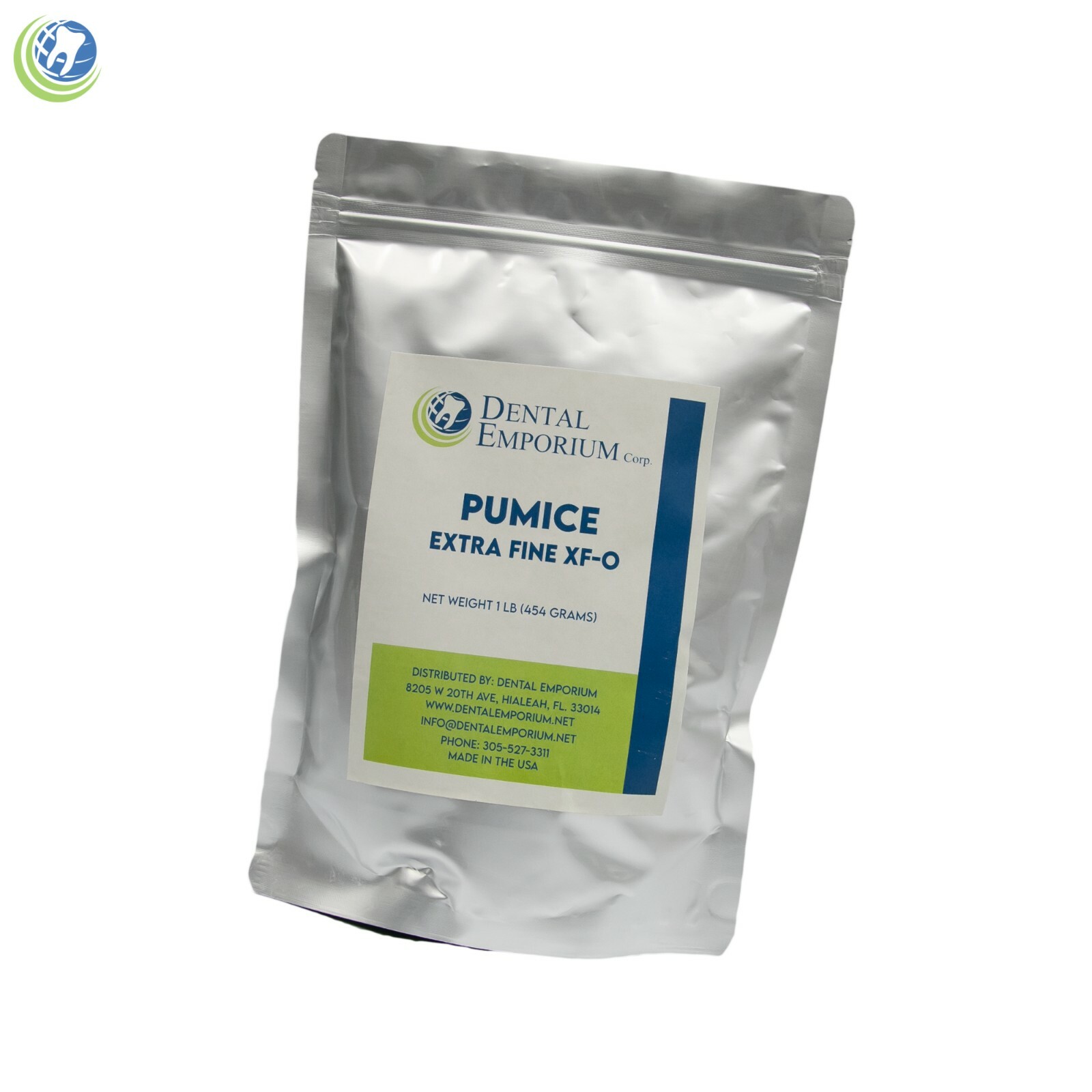 Pumice Powder Flour Extra Fine Grit Dental Lab Scaling Polishing Prophy 1 Lb.
