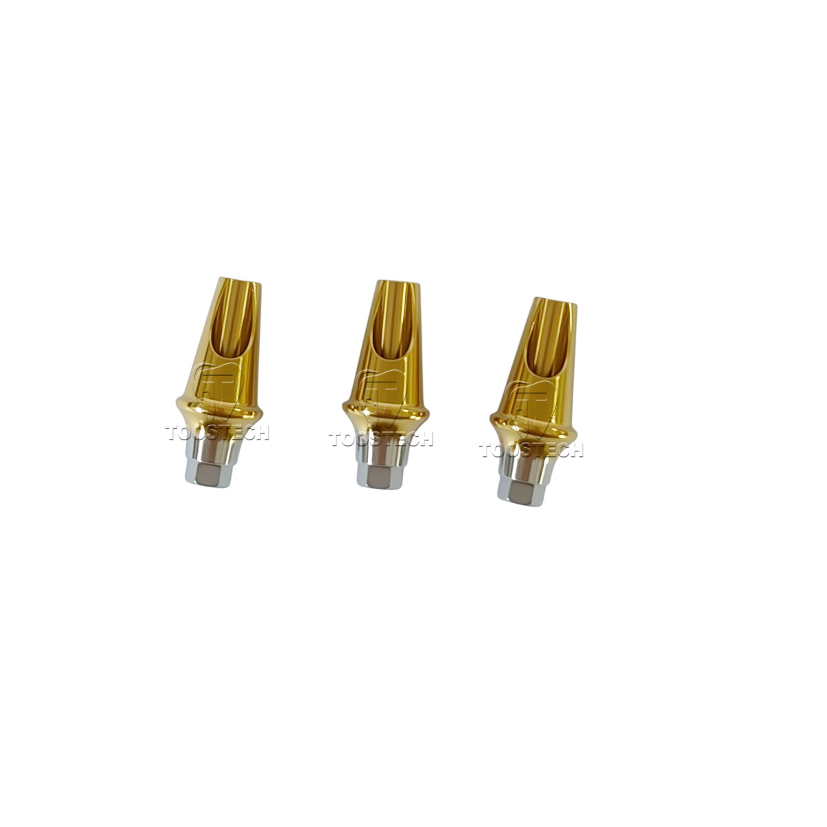 1/6/10/20pcs Titanium Angled abutment fits to Megagen Anyridge D5.0 15/25 degree