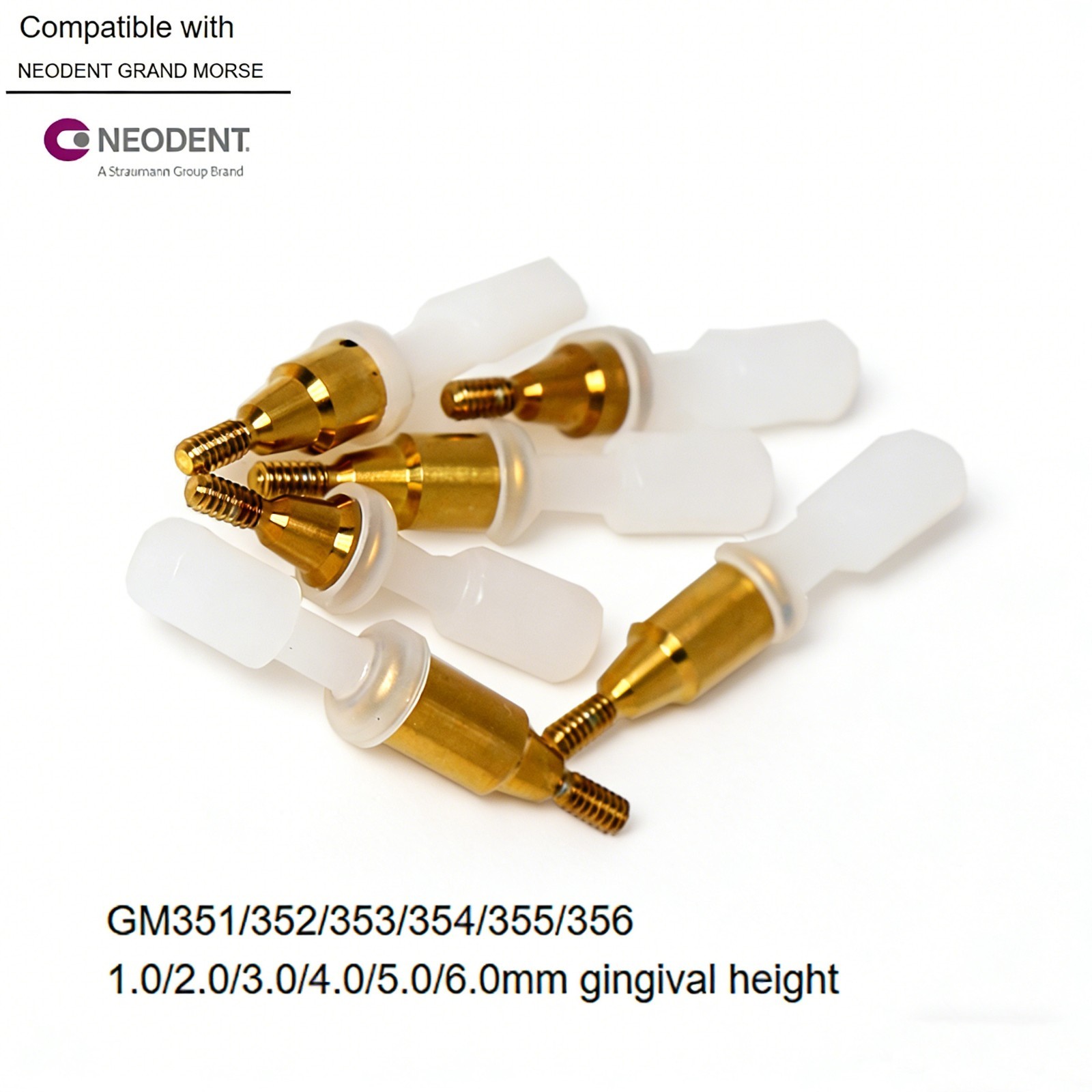 Zest LOCATOR Anchor Abutment Fit Neodent GM All Platform Overdenture Attachment