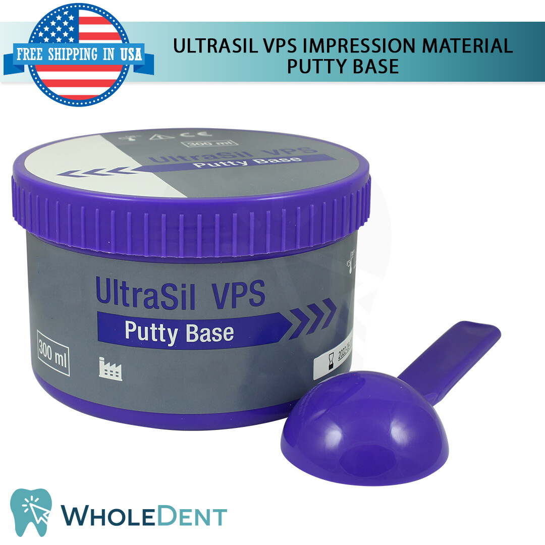UltraSil VPS Putty Set Dental Impression Material Polyvinyl Hydrophilic 600ml