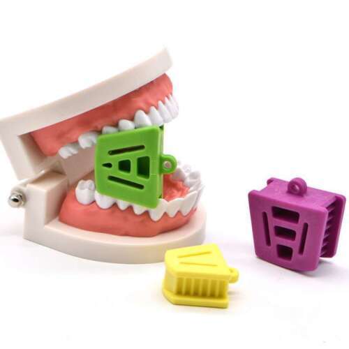 Dental Bite Block Autoclavable Silicone Mouth Props Adult/Child (Bag of 3 Pcs)