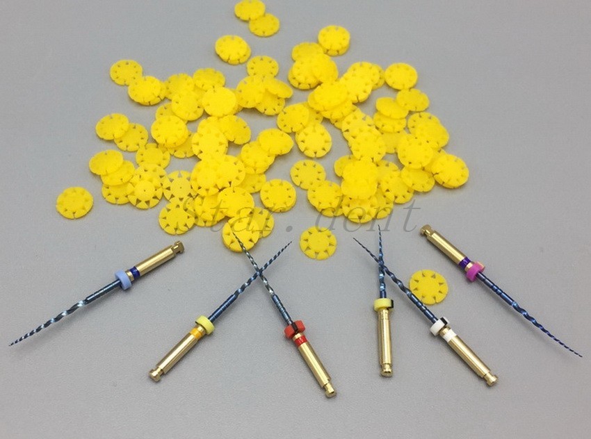 500pcs Dental Endo Files Stoppers Disinfection Counters Marking Circle Rings