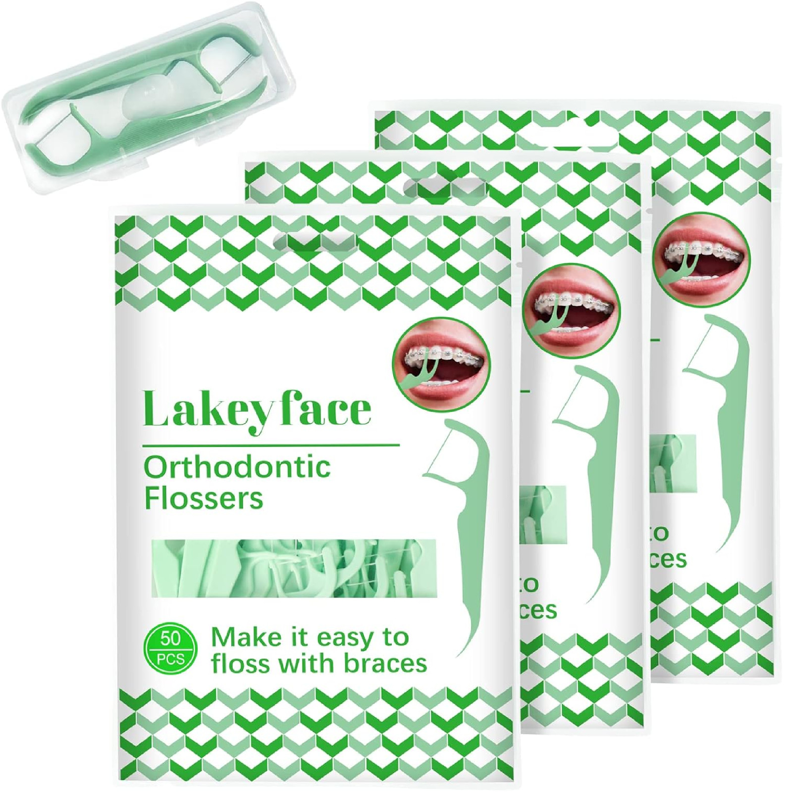 150 Hilo Dental De Ortodoncia Para Frenillos Con Dispensador De Hilo Dental, …