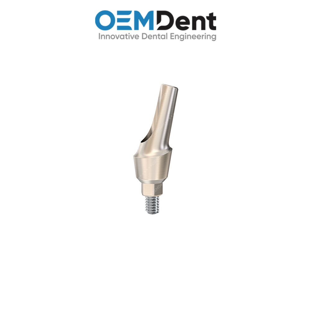 Anatomic Angulated Abutment 15° – Cortex® 2.42mm Hexagon Compatible