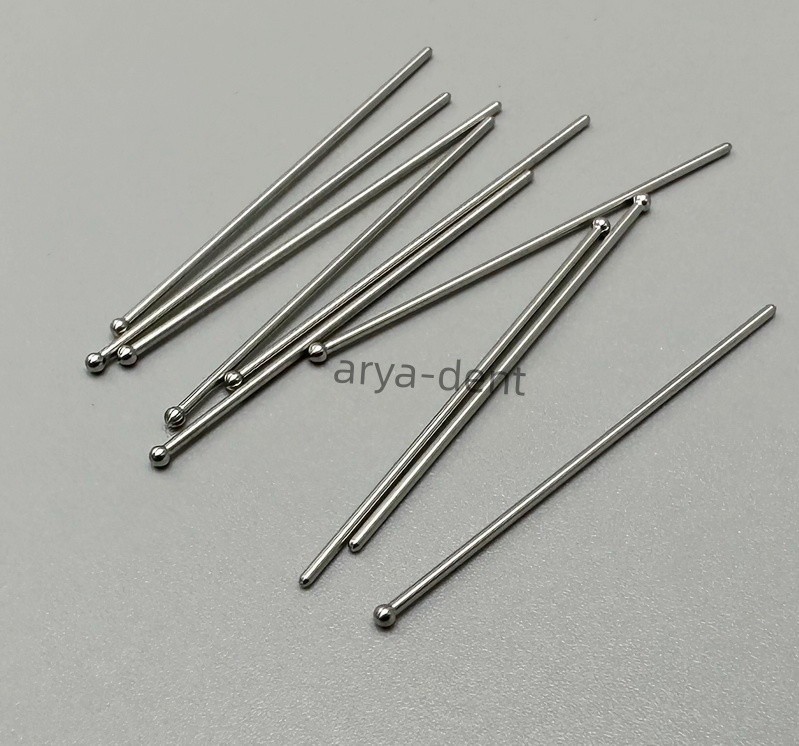 10pcs Dental Ortho Ball Hooks Retainer Clasp Oblique Clasps Bars 0.7/0.8/0.9/1.0