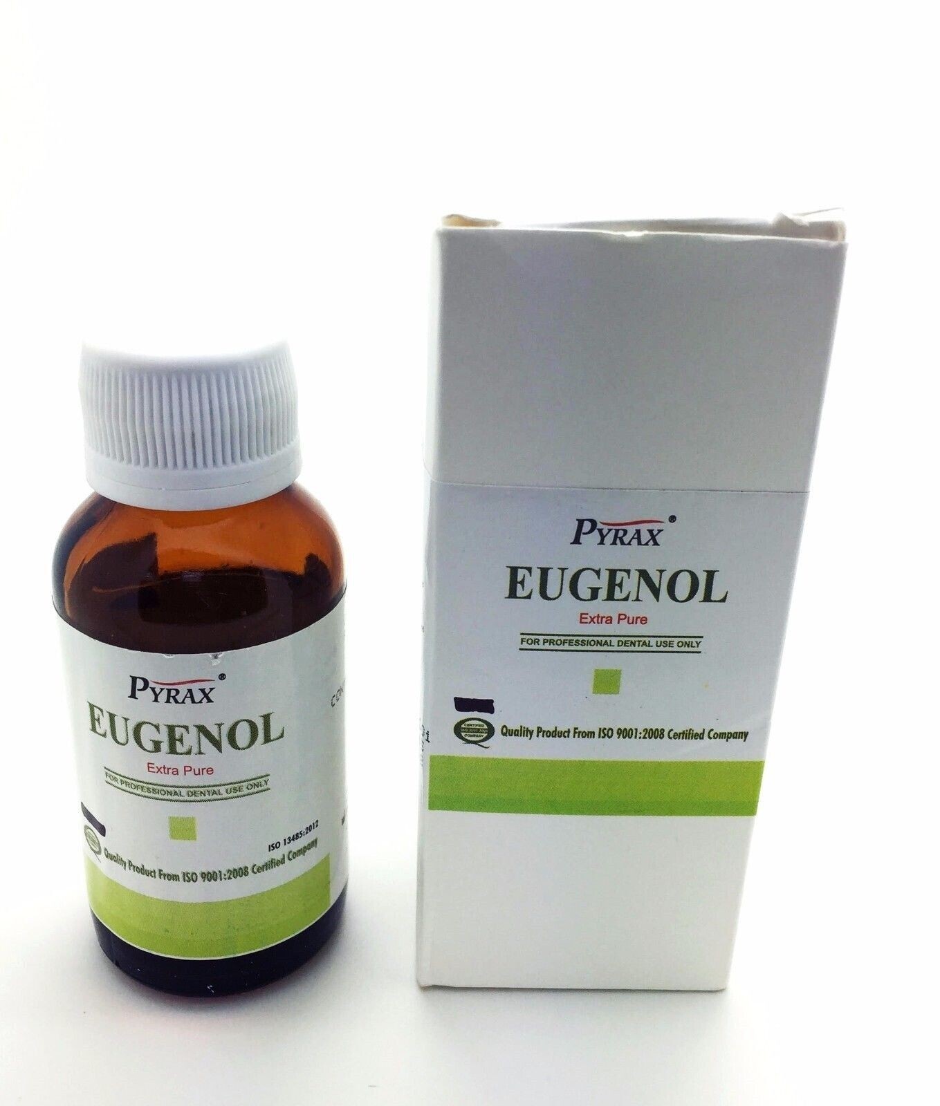Pyrex Eugenol Oil Extra Pure Dental Dressings Minor Dental Pain 15ml (Free Ship)