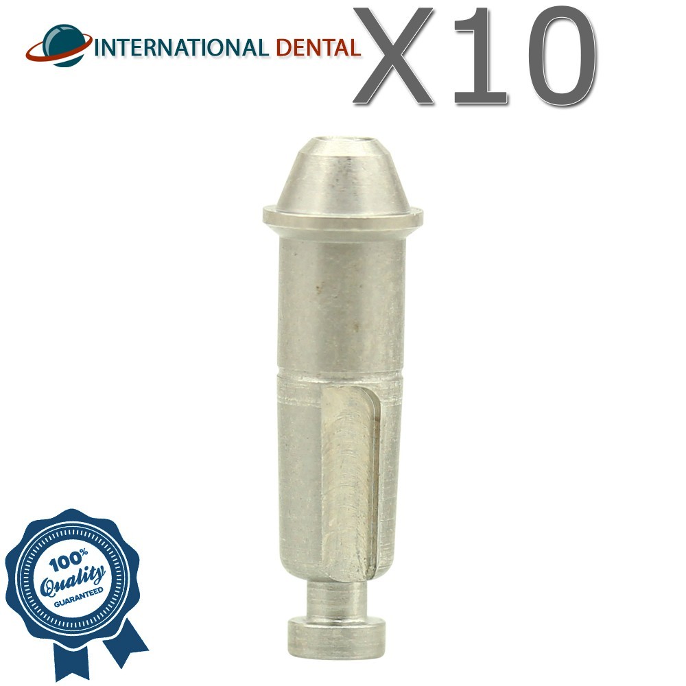 10 Dental Lab Fixture Digital Analog For Multi Unit Prosthetic MIS® Compatible