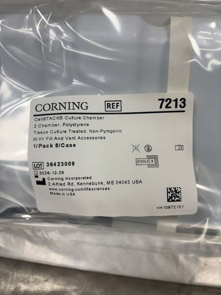 Corning CellSTACK Culture Chamber New REF 7213