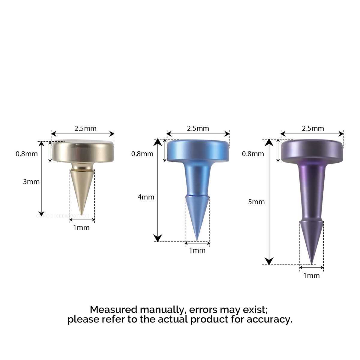 AZDENT Dental Implant Membrane Bone Tack Pin/Medical Bone Augmentation Titanium