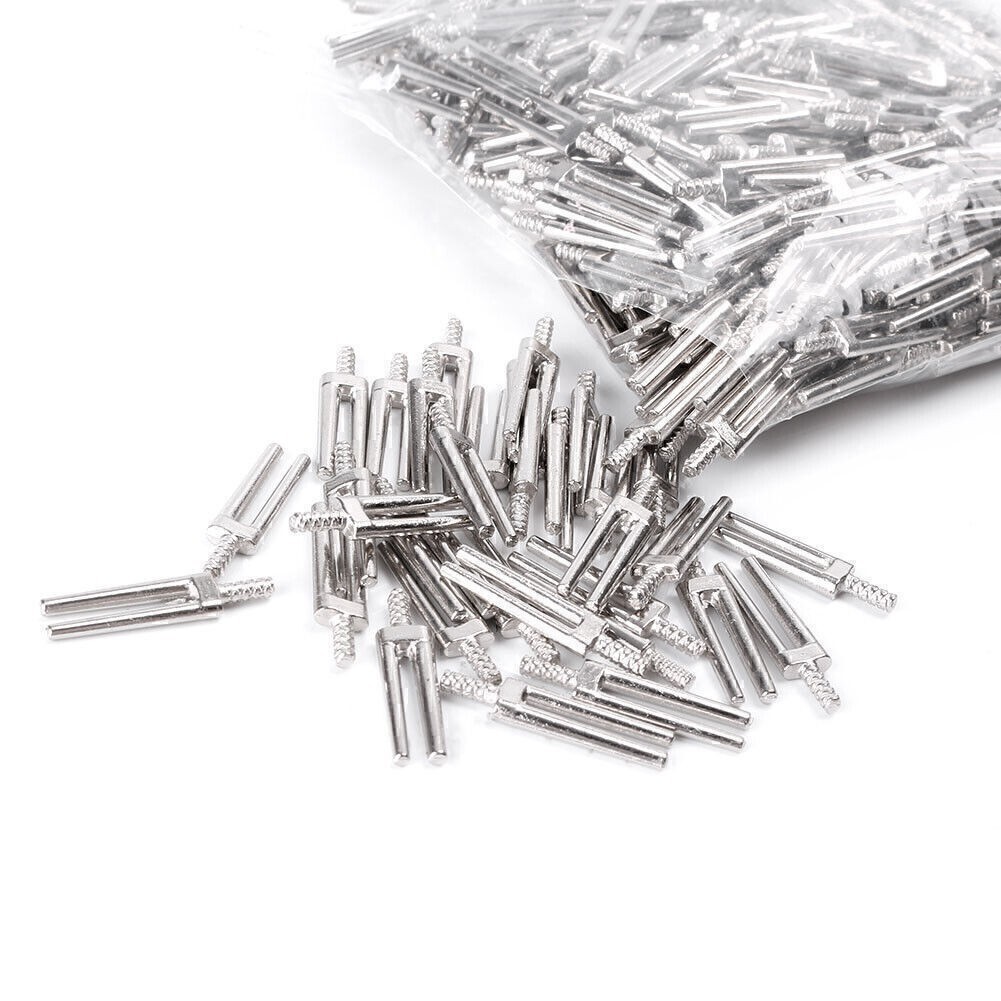 1000 Sets Dental High Quality Twin Double II Pins & Plastic Sleeves Lab Supplies