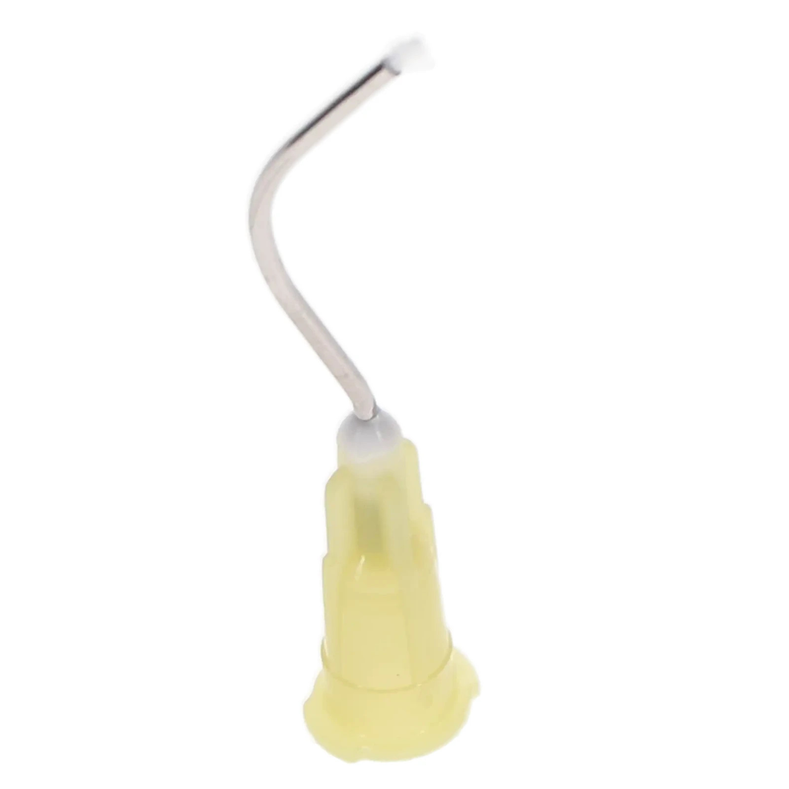 Alpine – Yellow Infusor Tips Bent Metal 100/pk. REF# AD034 Compare to Stat-Flo