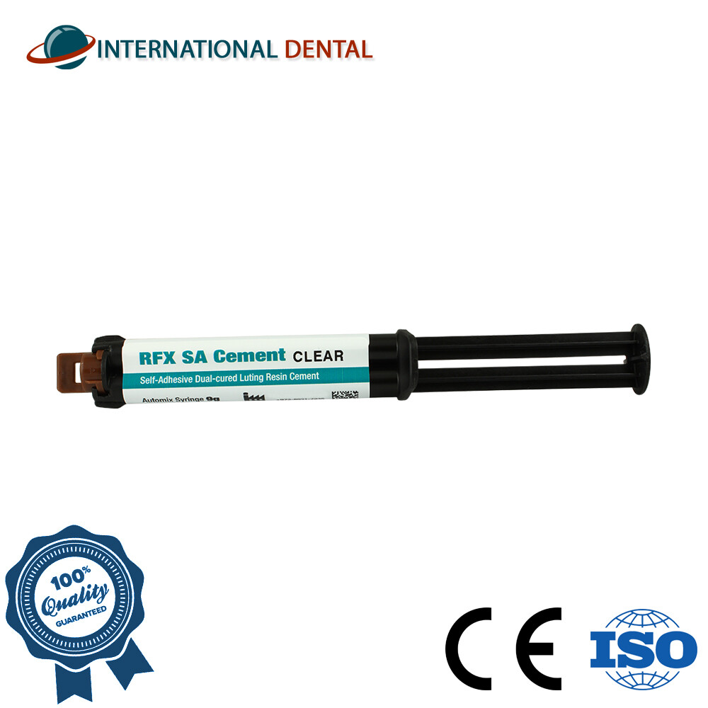 Dental Restoration Permanent Fixation Cement Dual Cure 9g Automix Crown Bridge