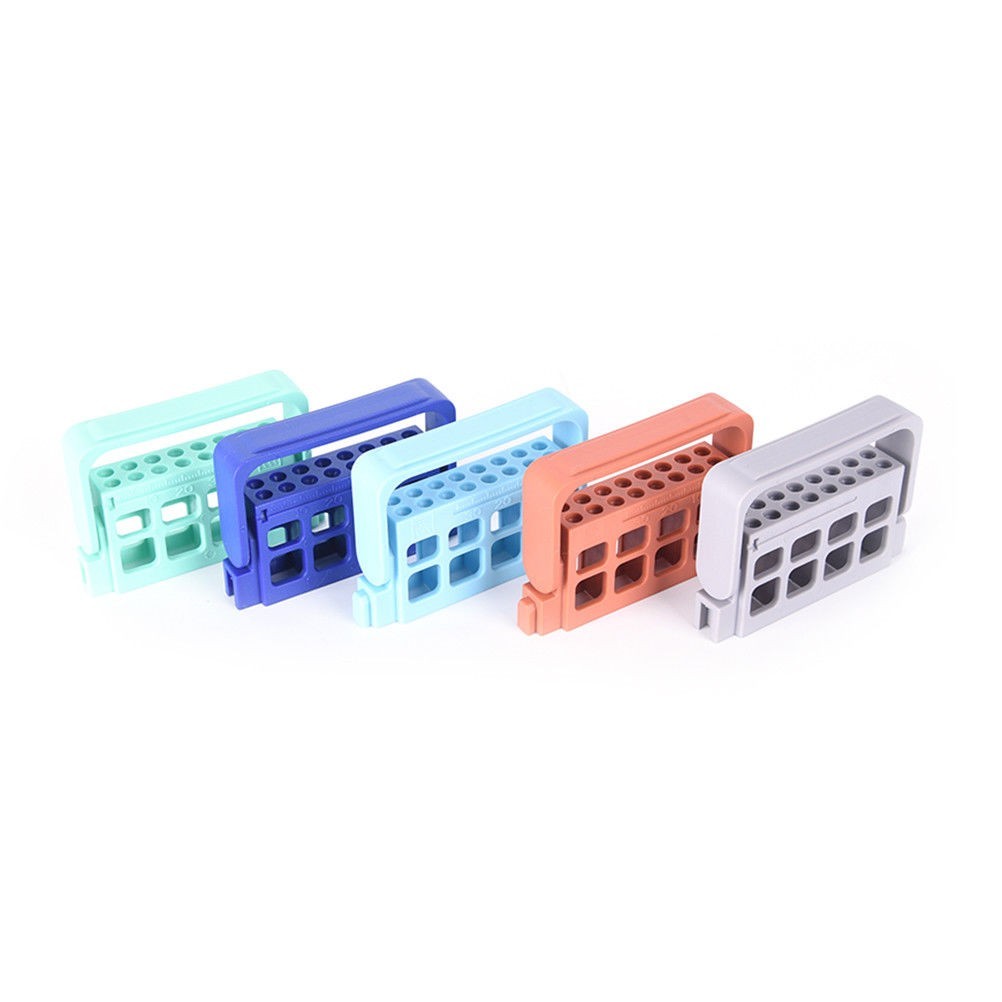 Dental ENDODONTIC Files Holder Ruler Root Canal Autoclavable Block Organizer