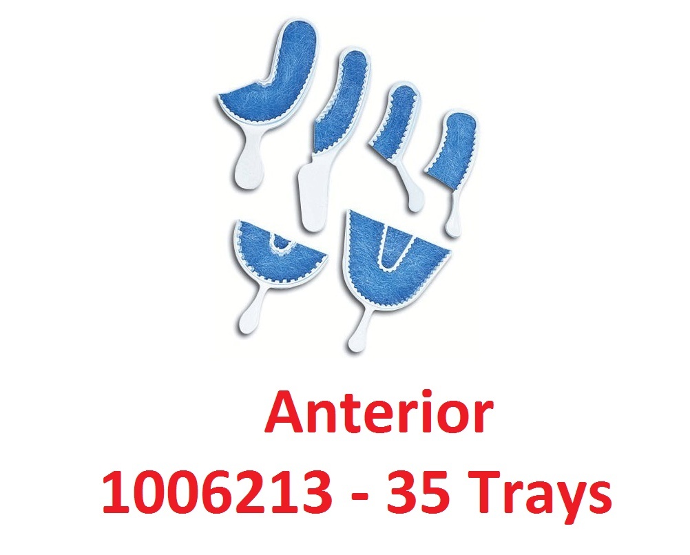 35 Triple Tray Anterior Bite Trays Dental Premier 1006213 Approve Thin Mesh