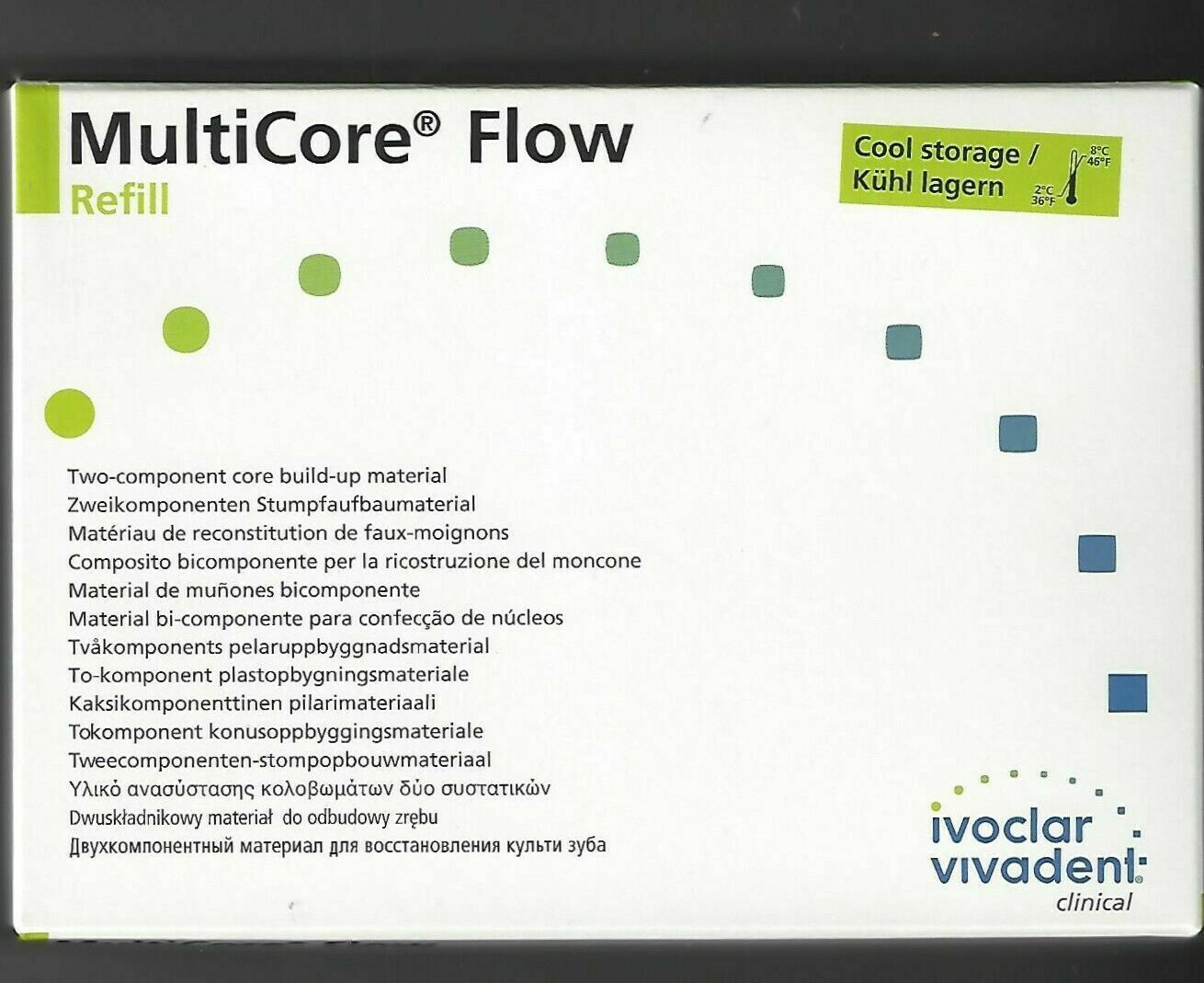 Ivoclar Vivadent MultiCore Flow Core Build Up Material Composite Material