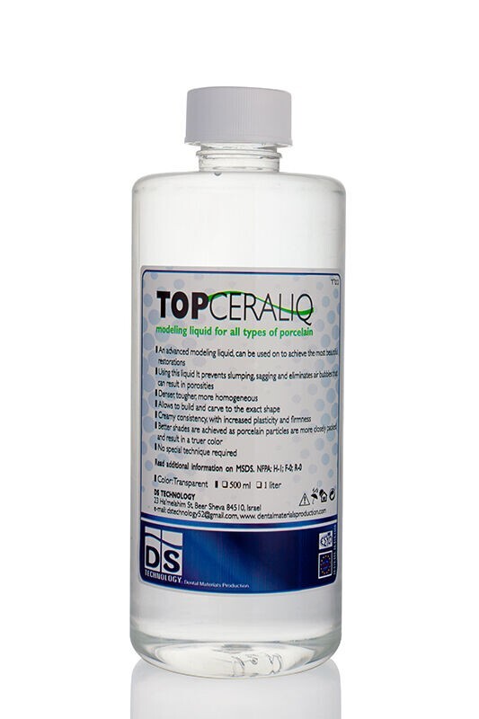 DENTAL Lab Product Ceramic Modeling Liquid TOP CERALIQ 250 ml /8 fl.oz