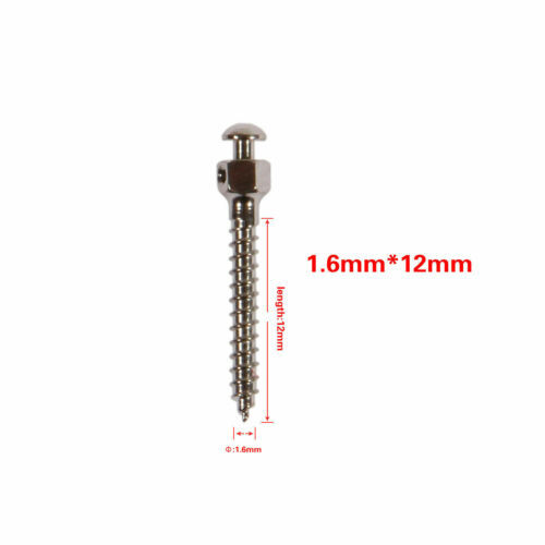 Dental Orthodontic Titanium Micro Implant Mini Screws Self-Drilling Screwdriver