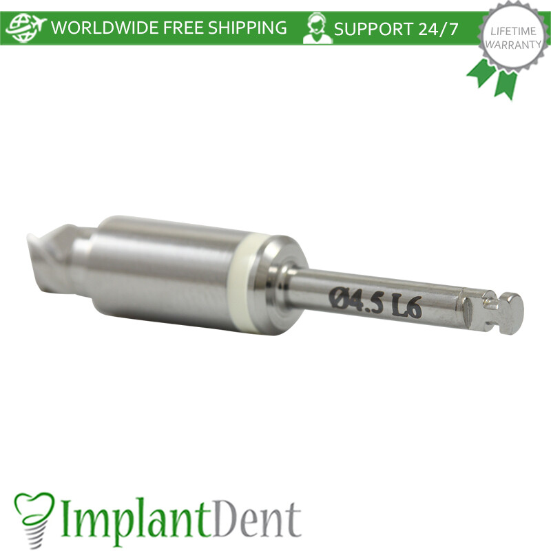 1x Dental Integral Stopper Drill 4.5mm Stainless Steel Dentistry Tool