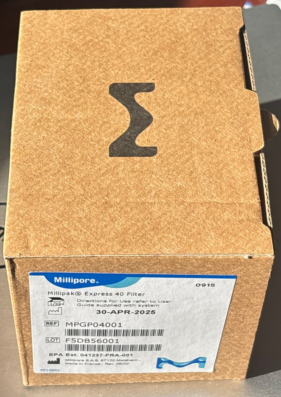 Millipore Millipak Express 40 Filter 0.22 micron, REF: MPGP04001 Brand New