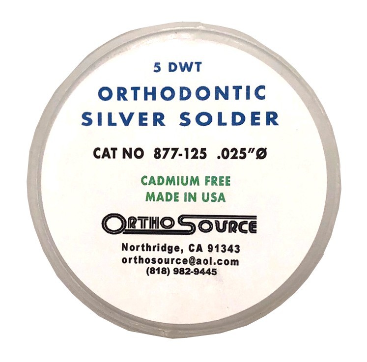 Orthodontic Dental Universal Silver Solder Roll .031″Ø Wire 5DWT