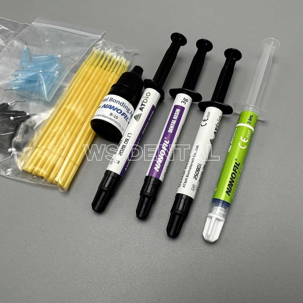 Orthodontic Adhesive Dental Resin Teeth brackets braces Light cure bonding Agent