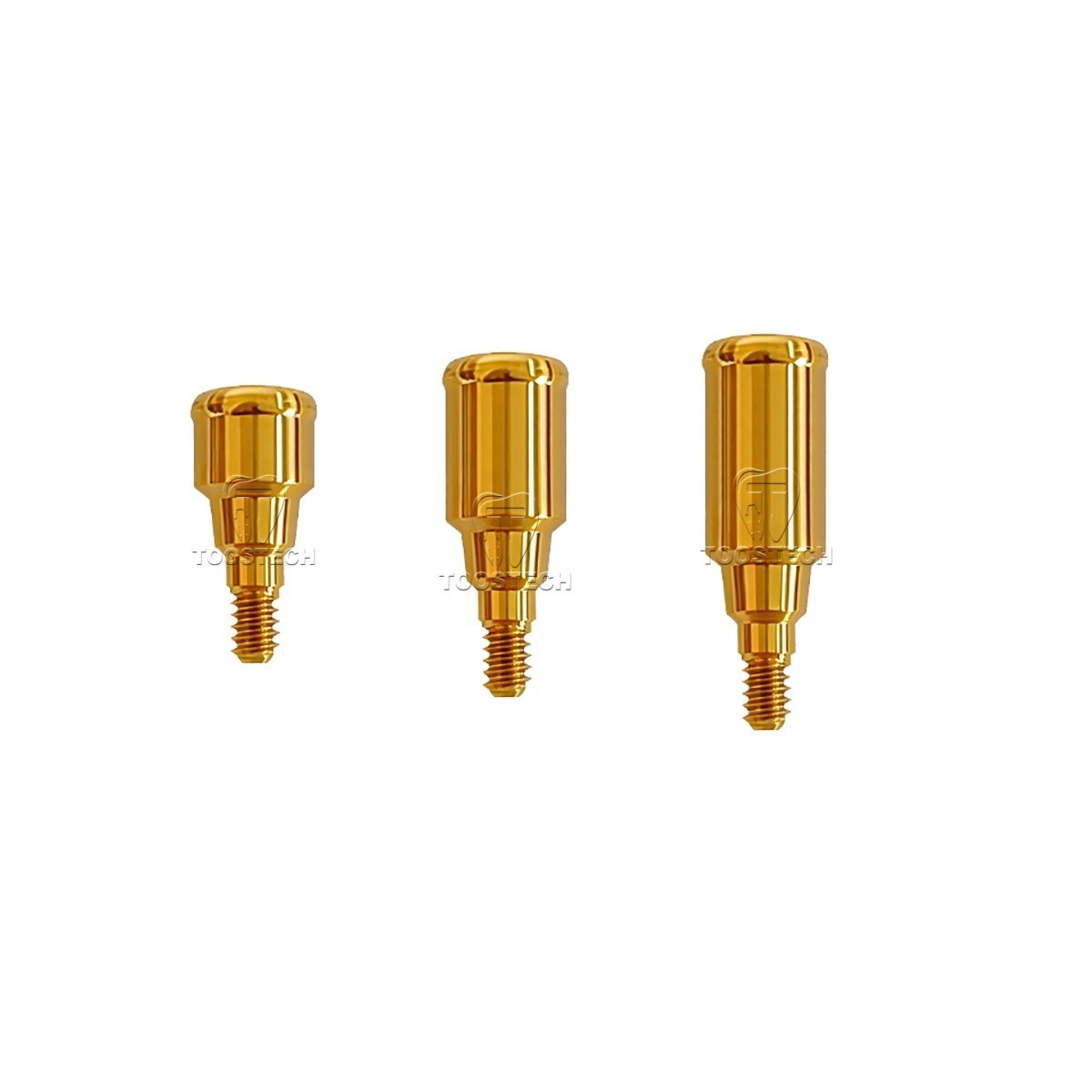 Dental Locator Abutment Male Cap kit fits to MIS (C1) Platform NP GH1~GH6mm