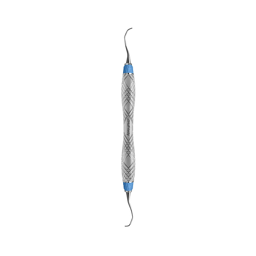 HU-FRIEDY #13/14 GRACEY CURETTE, EE2, HARMONY, BLUE ERGONOMIC HANDLE (x3)