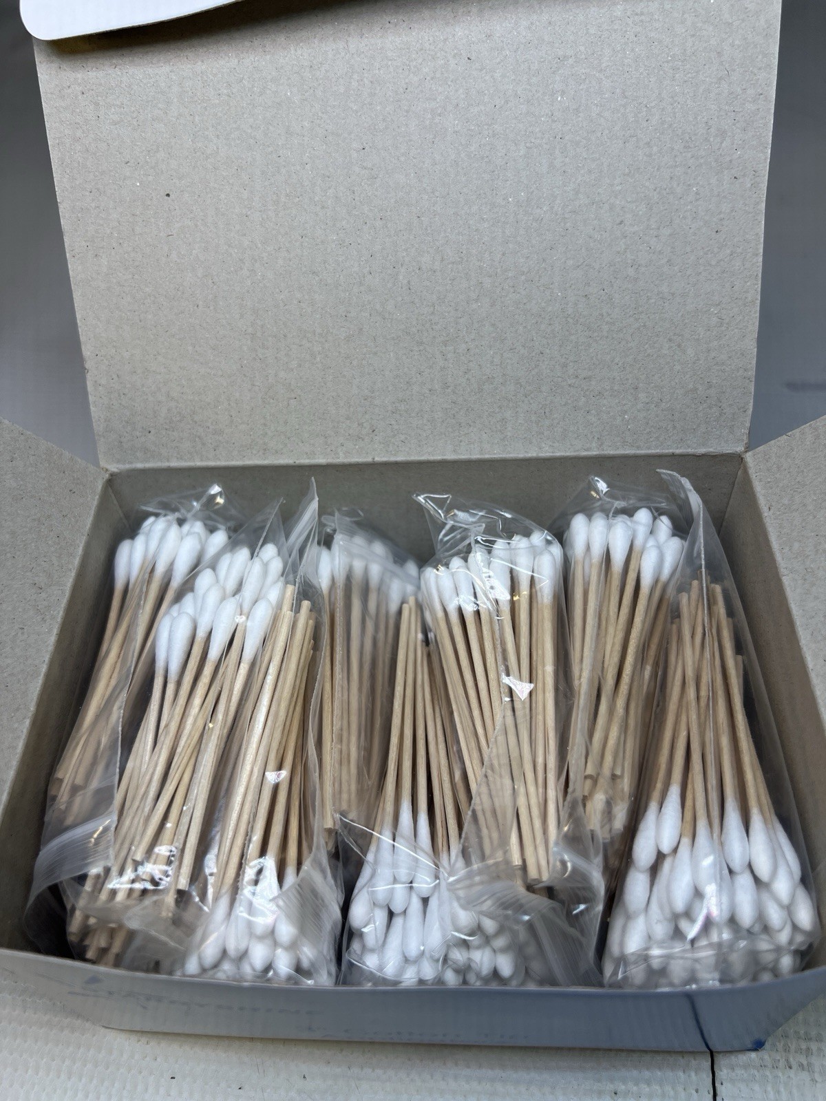 Starryshine 3” Cotton Tip Applicators Non-Sterile 3000pcs (3×1000) Dental