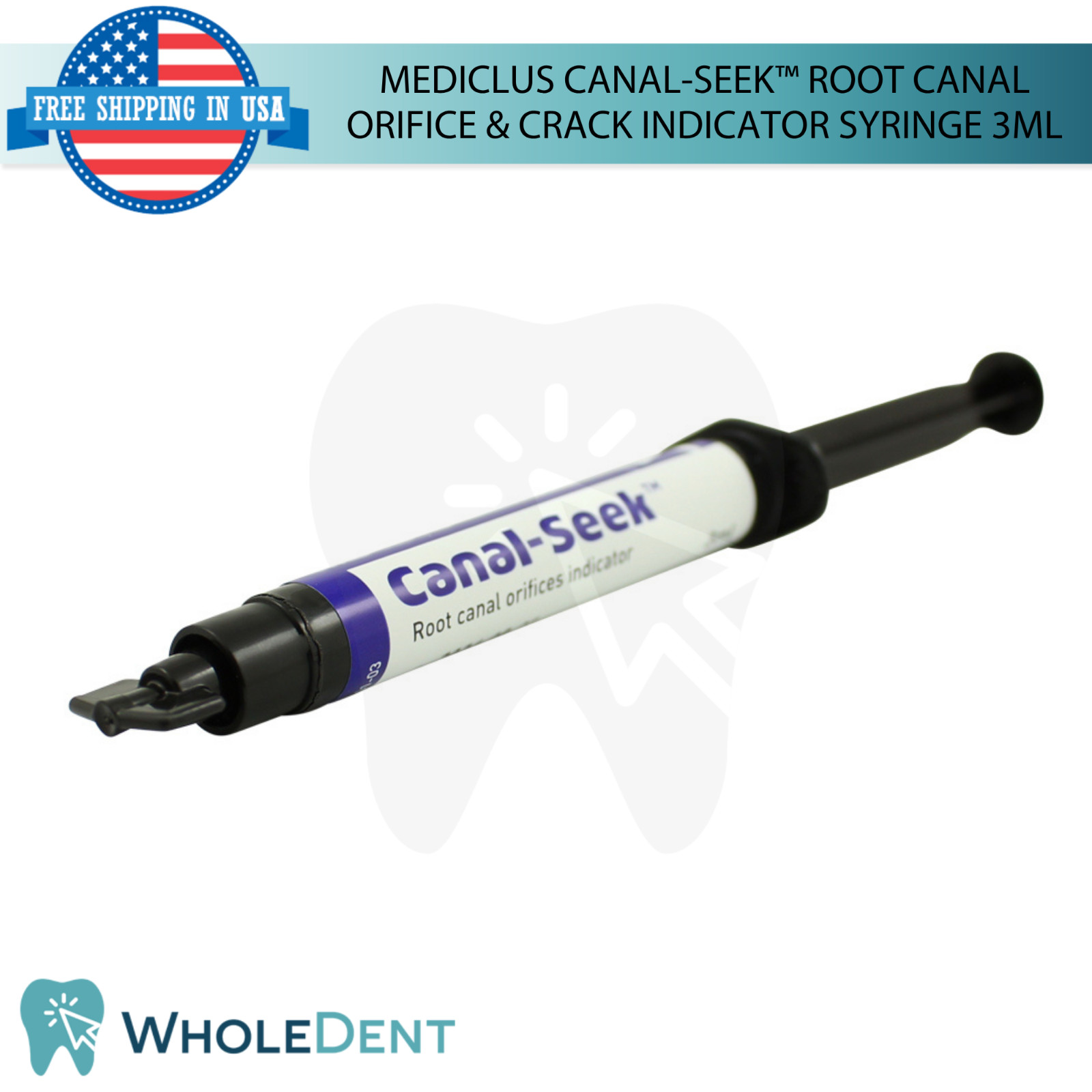 Dental Canal-Seek™ Ro0t Canal 0rifice Crack Indicator 3ml Syr!nge Endo Lab