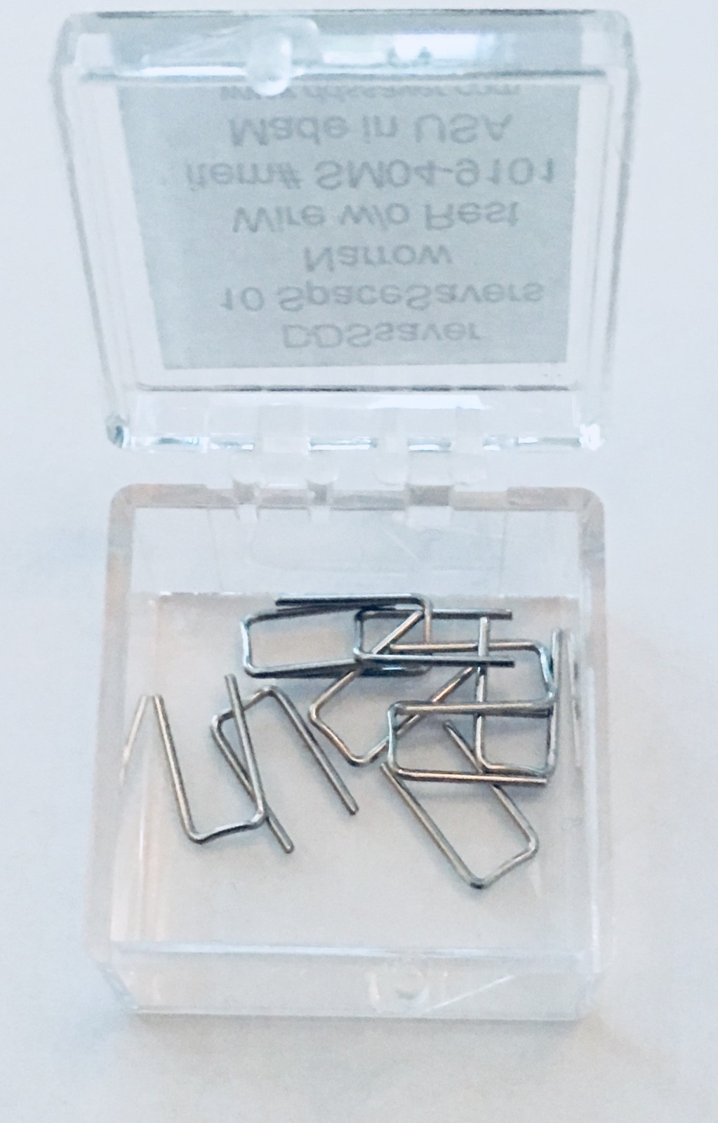 Dental Space Maintainer Wires – Plain Narrow Wire Without Rest USA Made Qty 10