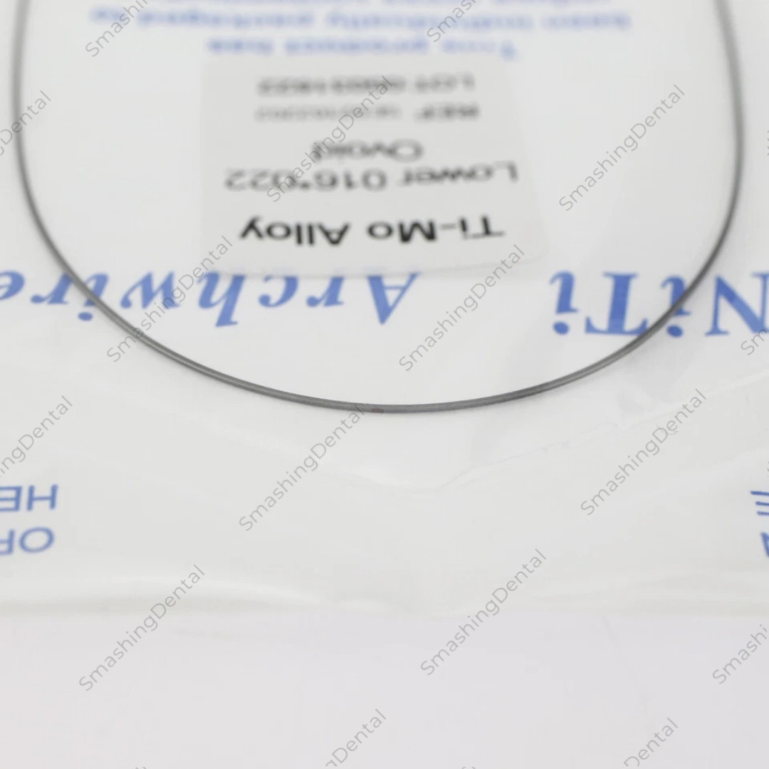 Dental Orthodontic Arch Wires TMA Titanium Molybdenum Alloy Rectangle Braided