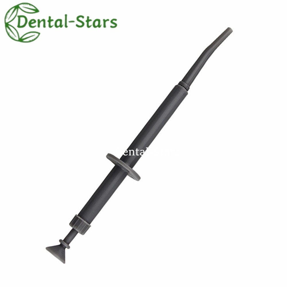 10Pcs Dental Amalgam Gun Plastic Amalgam Carrier Right Angle Filling Restorative
