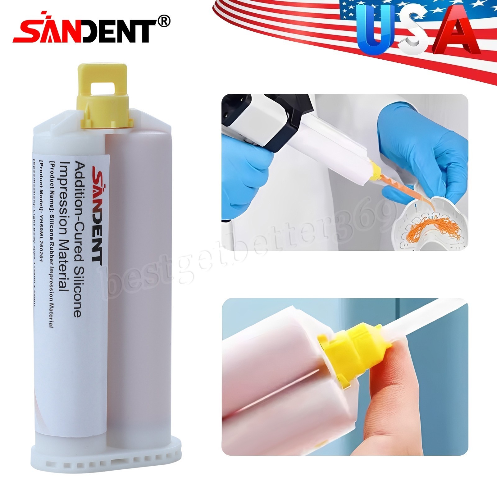 Defend Impression Material VPS – Light Body Fast Set 2 x 25ml Cartridges